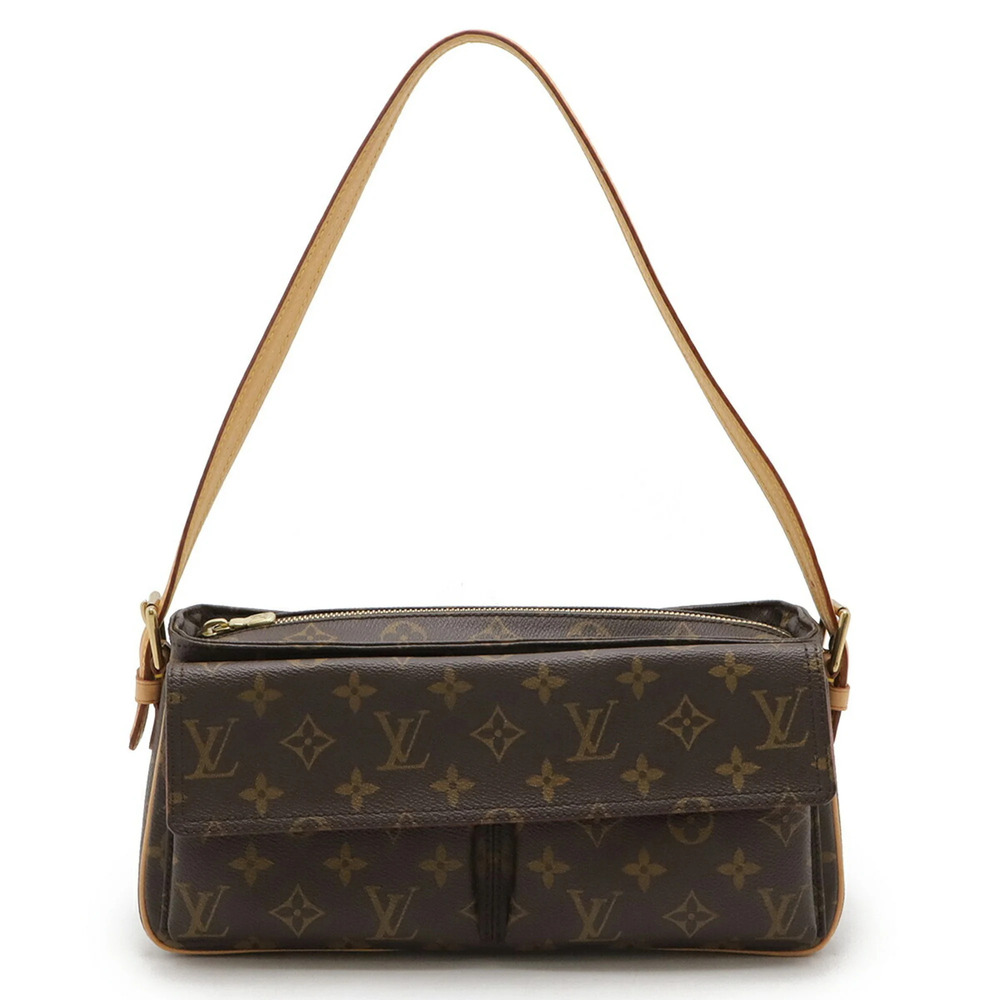 LOUIS VUITTON Authentic Brown Monogram Shoulder Bag - Picture 2 of 7